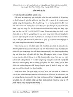 Phân tích các tỷ số tài chính chủ yếu và biện pháp cải thiện tình hình tài chính tại công ty Cổ Phần Vật Tư Nông Nghiệp I Hải Phòng.pdf