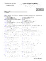 Các sơ đồ phản ứng và điều chế