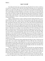 Phát hiện những cơ hội, rủi ro, những điểm mạnh điểm yếu của Công ty nhằm tìm kiếm lợi thế cạnh tranh giúp Công ty chiếm vị trí độc tôn trên thị trường.doc