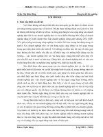 Giảp pháp mở rộng cho vay đối với doanh nghiệp nhỏ và vừa tại Ngân hàng Nông nghiệp và Phát triển nông thôn Việt Nam chi nhánh Nam Hà nội.DOC