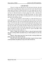 Thực trạng công tác kế toán chi phí và tính giá thành sản phẩm tại Công ty hoá chất Sơn Hà Nội.DOC