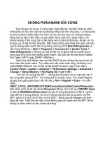 Chống phân mảnh đĩa cứng