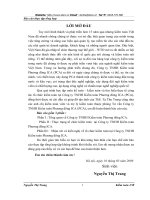 Thực trạng tổ chức kiểm toán  tại Công ty TNHH Kiểm toán Phương đông ICA.DOC