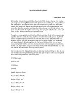 Lập trình nhận KeyBoard