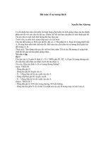 Bài toán về sự tương thích