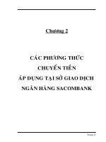 Các phương thức chuyển tiền áp dụng tại ngân hàng saccombank.doc