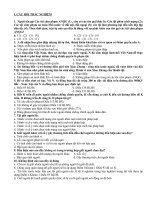 Câu hỏi trắc nghiệm luật hình sự 8