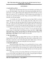 MỘT SỐ BIỆN PHÁP NHẰM NÂNG CAO HIỆU QUẢ SẢN XUẤT KINH DOANH TẠI CÔNG TY CỔ PHẦN ĐIỆN CƠ HẢI PHÒNG.doc