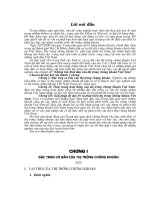 Những bước khởi đầu của thị trường chứng khoán Việt Nam.DOC