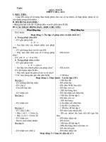 Giáo án củng cố kỹ năng thực hành phép chia