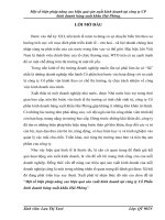 Một số biện pháp nâng cao hiệu quả sản xuất kinh doanh tại công ty Cổ Phần kinh doanh hàng xuất khẩu Hải Phòng.doc