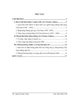 Phòng Bảo hiểm hàng không của Vietnam Airlines.DOC