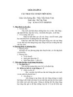 Các thao tác cơ bản khi vẽ bảng