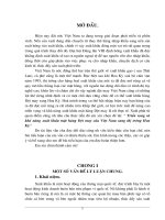 Triển vọng và khả năng xuất khẩu mặt hàng Dệt may của Việt Nam sang thị trường Hoa Kỳ.DOC
