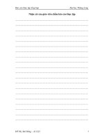 Khái quát tình hình và kết quả hoạt động của Chi nhánh thành phố Hà Nội - Ngân hàng TMCPCT.doc