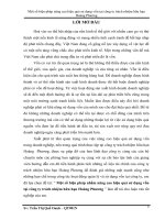 Một số biện pháp nhằm nâng cao hiệu quả sử dụng vốn tại công ty trách nhiệm hữu hạn Hoàng Phương.doc