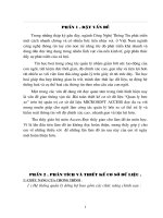 PHÂN TÍCH VÀ THIẾT KẾ CƠ SỞ DỮ LIỆU.doc.DOC