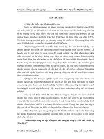 Hoàn thiện công tác lập kế hoạch bán hàng tại công ty Cổ Phần Thiết Bị Tân Phát.doc