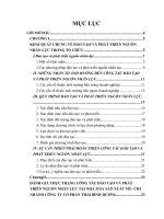 Một số giải pháp nhằm hoàn thiện công tác đào tạo và phát triển nguồn nhân lực tại nhà máy sản xuất Mỳ – Chi nhánh Công ty cổ phần Thái Bình Dương.docx