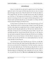 Rào cản và Giải pháp vượt rào cản trong xuất khẩu hàng dệt may Việt Nam sang thị trường Hoa Kỳ.doc