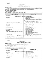 Thực hành vận dụng cộng trừ nhân chia