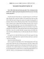 Chính sách thương mại quốc tế .DOC