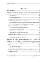 Hoàn thiệc công tác quản lý tiền lương tại Công ty Cổ phần Xây dựng số 12 (VINACONEX 12).DOC