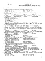 Các định luật trong hóa học