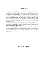 Qua nguyên lý phát triển phân tích vai trò của xe buýt với thực trạng giao thông ở Hà nội hiện nay.doc