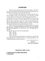 Thị trường chứng khoán Việt Nam và một số vấn đề đang đặt ra để tiếp tục phát triển .DOC