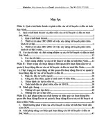 Thực trạng các hoạt động có liên quan đến hoạt động đầu tư và quản lý hoạt động đầu tư của sở kế hoạch và đầu tư tỉnh Bắc Ninh.DOC