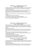 Lập trình hướng đối tượng