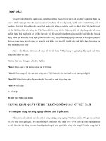 Chuyên Đề Thực trạng và giải pháp đẩy mạnh xuất khảu hàng nông sản Việt Nam.docx