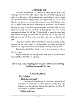 biện pháp để nâng cao khả năng cạnh tranh của mặt hàng xuất khẩu dệt may Việt Nam.doc.DOC