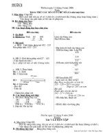 Trừ các số có ba chữ số