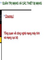 Tổng quan về công nghệ mạng máy tính và mạng cục bộ 