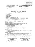 THÔNG BÁO NỘP THUẾ NHÀ ĐẤT