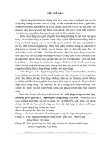 Giải pháp nâng cao chất lượng tín dụng tại Sở giao dịch I Ngân hàng Công thương Việt Nam.DOC