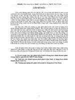 Cơ sở lý luận của việc phát triển kinh tế hàng hoá nhiều thành phần trong thời kỳ quá độ lên XHCN nói chung.DOC