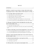 Thực trạng đầu tư ra nước ngoài của doanh nghiệp Ấn Độ và bài học cho doanh nghiệp Việt Nam.doc