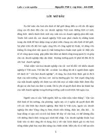 Vai trò của văn hoá doanh nghiệp trong quản lý và thực trạng văn hoá doanh nghiệp ở Việt nam.doc