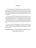 Hệ thống tạo ra và cung cấp dịch vụ cơ bản của kfc tại thị trường việt nam.doc