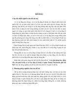 Các giải pháp huy động vốn cho phát triển cơ sở hạ tầng kĩ thuật ở quận Hoàng Mai,thành phố Hà Nội.DOC