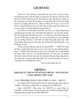 KHÁI QUÁT CHUNG VỀ SỞ GIAO DỊCH I - NGÂN HÀNG CÔNG THƯƠNG VIỆT NAM.DOC