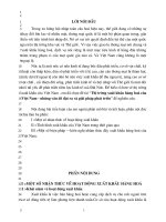 Thị trường xuất khẩu hàng hoá của Việt Nam - những vấn đề đặt ra và giải pháp phát triển.DOC