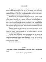 Lợi thế cạnh tranh của hàng hóa Việt Nam xuất khẩu trên thị trường thế giới và giải pháp nâng cao lợi thế cạnh tranh .doc.DOC