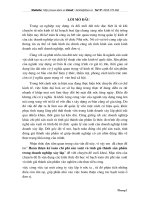 Hoàn thiện kế toán chi phí sản xuất và tính giá thành sản phẩm trong doanh nghiệp xây lắp.DOC