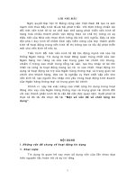 Một số vấn đề về chất lượng tín dụng.DOC