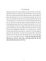 Phân tích hoạt động xuất khẩu hàng dệt may Việt Nam. Thực trạng và giải pháp nhằm thúc đẩy hoạt động xuất khẩu hàng dệt may Việt Nam.DOC