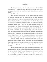 Kế toán nghiệp vụ xác định kết quả hoạt động sản xuất, kinh doanh (2).DOC